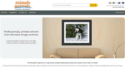 Desktop Screenshot of animalsprints.com